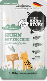 Produktbild von The Goodstuff Hundefutter Huhn mit Zucchini Getreidefrei mit hohem Fleischanteil 12x100 g Beutel