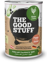 The Goodstuff Hundefutter Huhn mit Zucchini und Apfel Junior mit hohem Fleischanteil 6x400 g – Bild 1 von 2