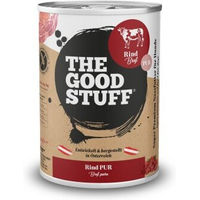Produktbild von The Goodstuff Hundefutter Rind Pur Stückchen in Sauce Monoprotein mit hohem Fleischanteil 6x800 g