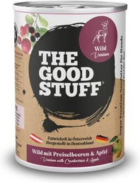 The Goodstuff Hundefutter Wild mit Preiselbeeren und Apfel Sensitive mit hohem Fleischanteil 6x400 g – Bild 1 von 2