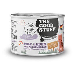 Produktbild von The Goodstuff Hundefutter Wild und Huhn mit Preiselbeeren getreidefrei 6x200 g