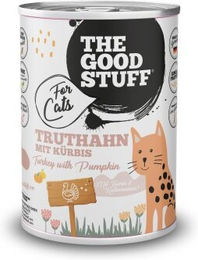 The Goodstuff Katzen Mousse Truthahn mit Kürbis Sensitive Hoher Fleischanteil 6x400 g – Bild 1 von 2