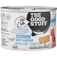 Produktbild von The Goodstuff Katzen Nassfutter Huhn mit Lachs Adult Stückchen in Sauce Getreidefrei 6 x 200 g - 6 x 200 g