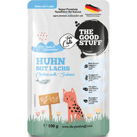 Produktbild von The Goodstuff Katzen Nassfutter Huhn mit Lachs Getreidefrei Pouch