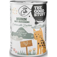 Produktbild von The Goodstuff Katzen Nassfutter Huhn mit Zucchini Adult Stückchen in Sauce Getreidefrei Hoher Fleischanteil 400 g - 6 x 400 g