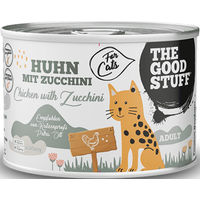 Produktbild von The Goodstuff Katzen Nassfutter Huhn mit Zucchini Adult Stückchen in Sauce getreidefrei hoher Fleischanteil 6 x 200 g - 6 x 200 g