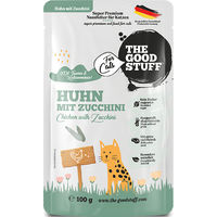 Produktbild von The Goodstuff Katzen Nassfutter Huhn mit Zucchini Getreidefrei Monoprotein mit hohem Fleischanteil Pouch