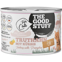 Produktbild von The Goodstuff Katzen Nassfutter Mousse Truthahn mit Kürbis Adult Getreidefrei Hoher Fleischanteil 6 x 200 g - 6 x 200 g
