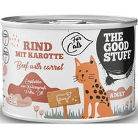 Produktbild von The Goodstuff Katzen Nassfutter Rind mit Karotte Adult Stückchen in Sauce Getreidefrei 6 x 200 g - 6 x 200 g