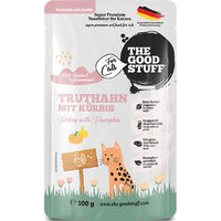 Produktbild von The Goodstuff Katzen Nassfutter Truthahn mit Kürbis Getreidefrei Monoprotein Sensitive Pouch