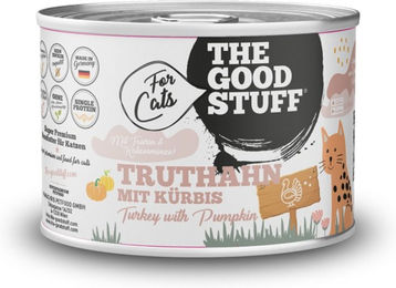 The Goodstuff Katzenfutter Adult Truthahn mit Kürbis hoher Fleischanteil 6x200g – Bild 1 von 3