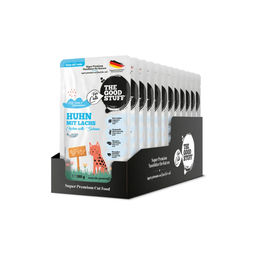 Produktbild von The Goodstuff Katzenfutter Huhn mit Lachs Getreidefrei 12 x 100 g Pouches - 12 x 100 g