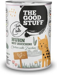 The Goodstuff Katzenfutter Huhn mit Zucchini Monoprotein hoher Fleischanteil 6x400 g – Bild 1 von 2