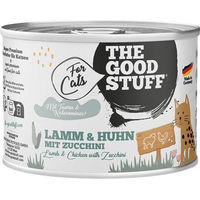 Produktbild von The Goodstuff Katzenfutter Lamm & Huhn mit Zucchini Stückchen in Sauce getreidefrei ohne Zucker 6 x 200 g - 6 x 200 g