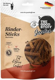 Produktbild von The Goodstuff Rinder-Sticks Katzen Leckerli 150g