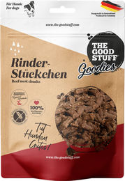 The Goodstuff Rinder-Stückchen Hundeleckerlies getreidefrei und luftgetrocknet 150 g - 150 g – Bild 1 von 6