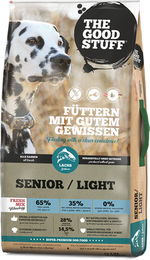 Produktbild von The Goodstuff Trockenfutter Lachs Senior Light Getreidefrei Monoprotein zur Gewichtsreduktion und Gelenkunterstützung