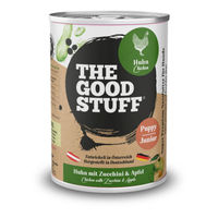 Produktbild von The Goodstuff Welpen Futter Huhn mit Zucchini und Apfel Stückchen in Sauce Hoher Fleischanteil 6x800g