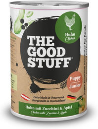 The Goodstuff Welpen Nassfutter Huhn mit Zucchini und Apfel mit hohem Fleischanteil 6x400g – Bild 1 von 2