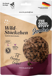 Produktbild von The Goodstuff Wild-Stückchen Trockenfleisch Monoprotein 150 g - 150 g