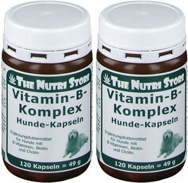 The Nutri Store Vitamin-B-Komplex Nahrungsergänzung für Hunde in Kapseln zur Unterstützung von Immunsystem und Nervensystem – Bild 1 von 1