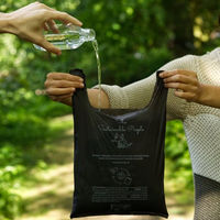 Produktbild von The Sustainable People Biologisch abbaubare Hundekotbeutel mit Henkel Schwarz 160 Stück