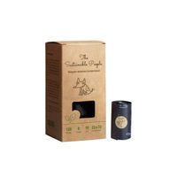 Produktbild von The Sustainable People Hundekotbeutel Comfort Braun 15 Stück