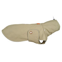 Produktbild von Theo & Emma Hunderegenmantel Cooper für Dackel in Khaki ohne Brustband D1