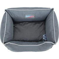 Produktbild von ThermoSwitch Paros Lux Hundebett Grau Größe S für kleine Hunde mit Gelenksupport
