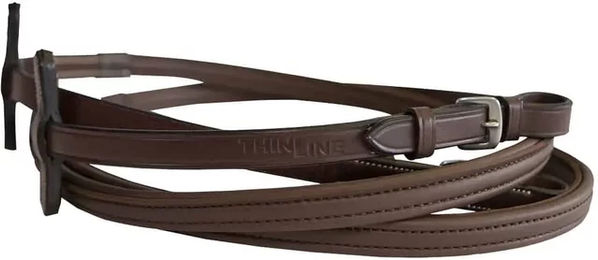 ThinLine Gummi Zügel für Pferde Braun 137 cm – Bild 1 von 1