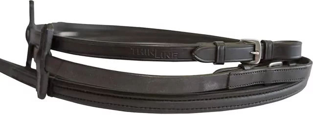 Produktbild von ThinLine Gummizügel für Pferde Schwarz 152 cm