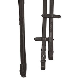 Produktbild von ThinLine Leder Zügel mit Schnalle Schwarz 137 cm