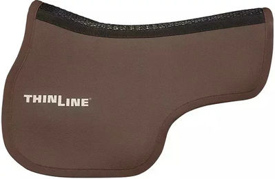 Produktbild von ThinLine Perfect Fit Max Satteldecke für Pferde aus Baumwolle Braun