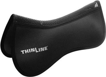 ThinLine Satteldecke für Pferde mit Shock-Absorber aus Netzmaterial Schwarz Größe S – Bild 1 von 1