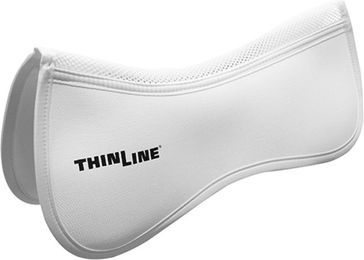 ThinLine Satteldecke für Pferde mit Shock-Absorber in Weiß Größe M – Bild 1 von 1