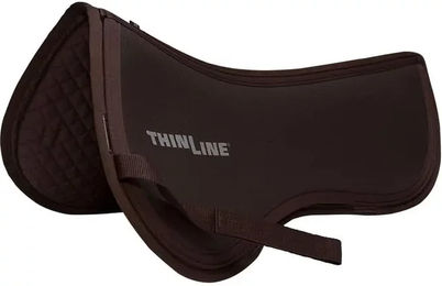 Produktbild von ThinLine Satteldecke für Pferde aus Baumwolle Braun Größe L