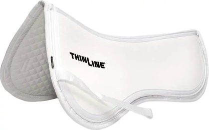 Produktbild von ThinLine Satteldecke für Pferde aus Baumwolle Weiß Größe M
