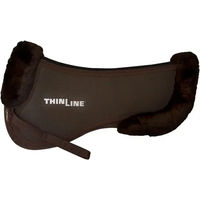 Produktbild von ThinLine Sattelpad aus Wolle Braun Größe L