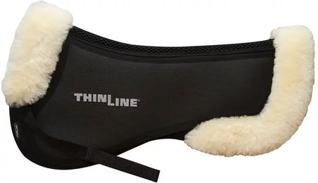 ThinLine Sattelpad aus Wolle in Größe M für Pferde in Schwarz oder Beige – Bild 1 von 1