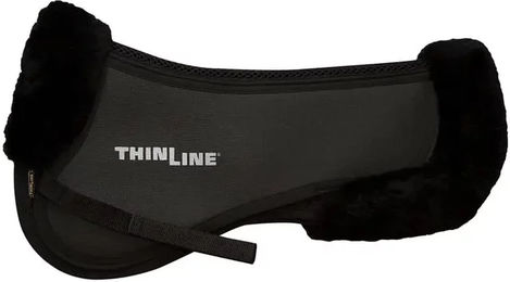 Produktbild von ThinLine Sattelpad aus Wolle Schwarz Größe L