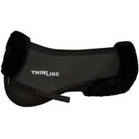 Produktbild von ThinLine Sattelpad aus Wolle Schwarz Größe S