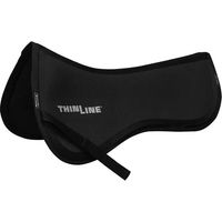 Produktbild von ThinLine Sattelunterlage Kissen für Pferde aus Baumwolle Schwarz Größe M