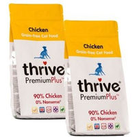 Produktbild von Thrive Cat PremiumPlus Adult Katzenfutter Huhn getreidefrei mit hohem Fleischanteil 2x1,5 kg - 2 x 1,5 kg