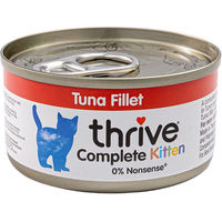 Produktbild von Thrive Complete Kittenfutter Thunfischfilet 12 x 75 g