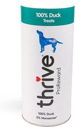 Produktbild von Thrive ProReward Snacks luftgetrocknete Belohnung für Hunde mit Huhn und Ente 60 g