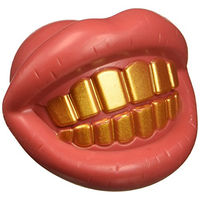 Produktbild von Thumbs Up Pimp Dog Chew Kauspielzeug für Hunde aus Gummi in Bunt und Gold