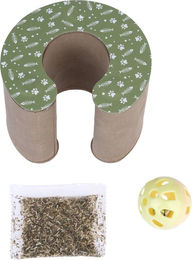 Produktbild von TIAKI 4 in 1 Kratzspielzeug Akkordeon aus Pappe mit Catnip für Katzen