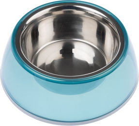 Produktbild von TIAKI Anti-Rutsch-Futternapf aus Edelstahl in Blau 850 ml - 0,85 l