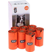 Produktbild von TIAKI Biologisch abbaubare Hundekotbeutel 120 Stück in 8 Rollen - 8 x 15 Stk.