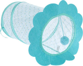 Produktbild von TIAKI Blumentunnel aus Polyester Ø 25 x L 45 cm in Türkis und Grün